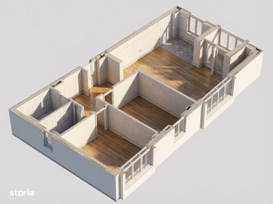 Apartament 3 camere, 74,80mp | Zona Calea Baciului | Cluj-Napoca |