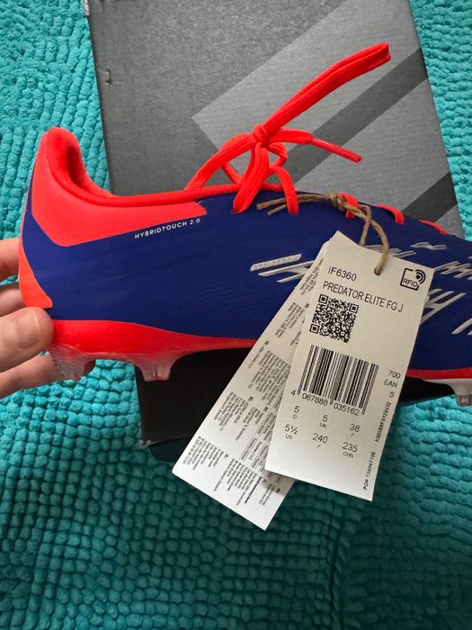 Ghete fotbal Adidas Predator Elite FG J