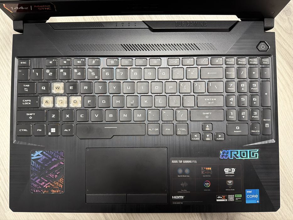 Laptop Gaming ASUS TUF F15 i5 RTX SSD