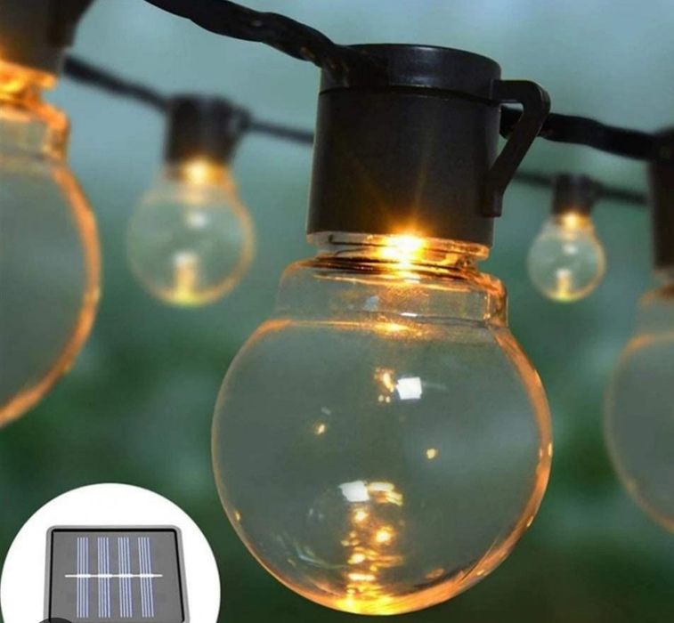 Соларни лампи гирлянд 30м