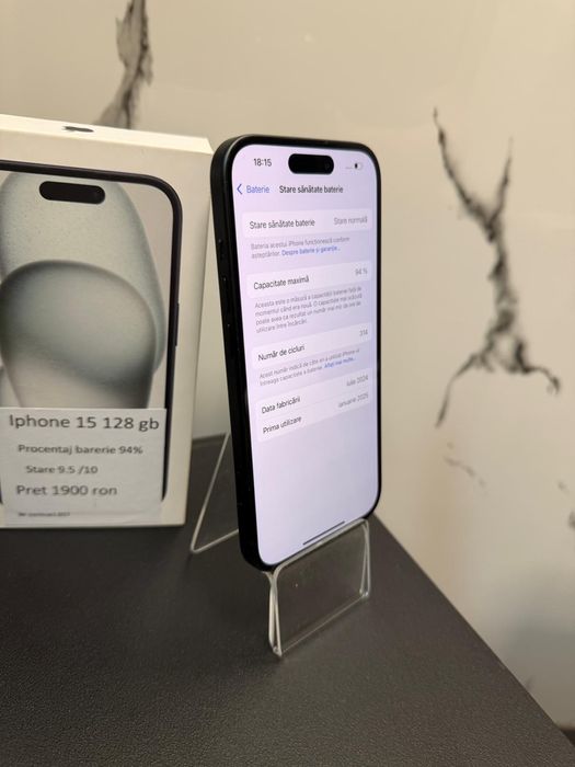 Iphone 15 128 gb Royal House Amanet