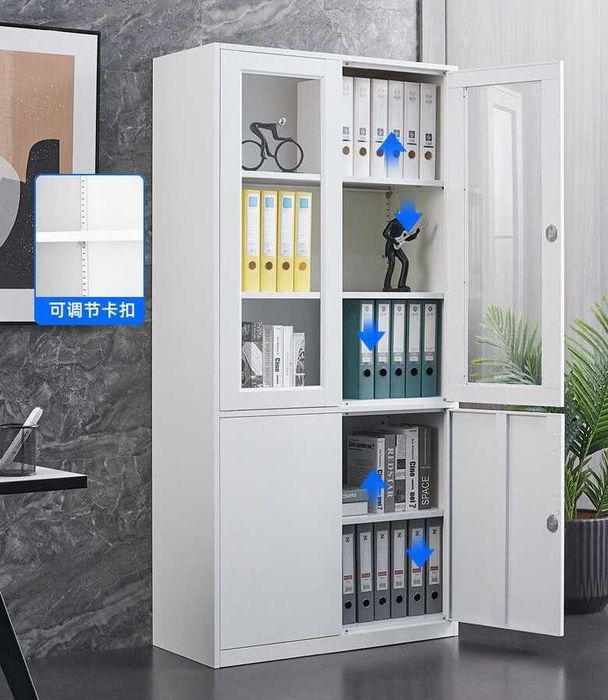 Ofis uchun zanglamaydigan metall kitob javoni nalichida bor