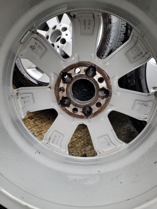 Jante 18  originale Mercedes cu cauciucuri Michelin