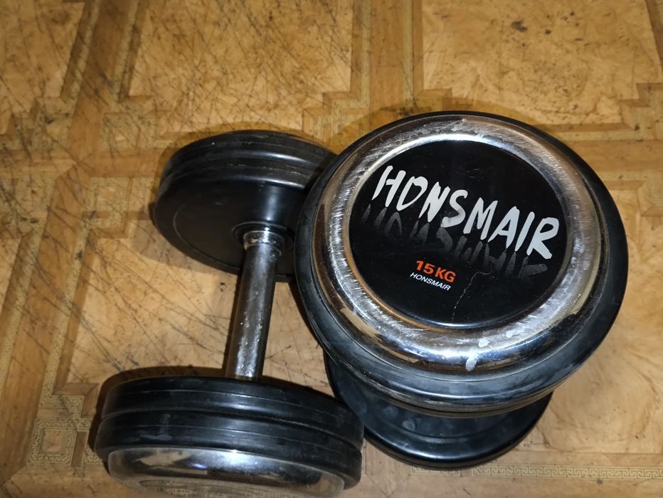 Продам гантели по 15кг