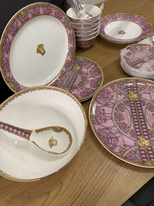 Versace Rosenthal La Scala del Palazzo Rosa комплект за хранене от 32 части