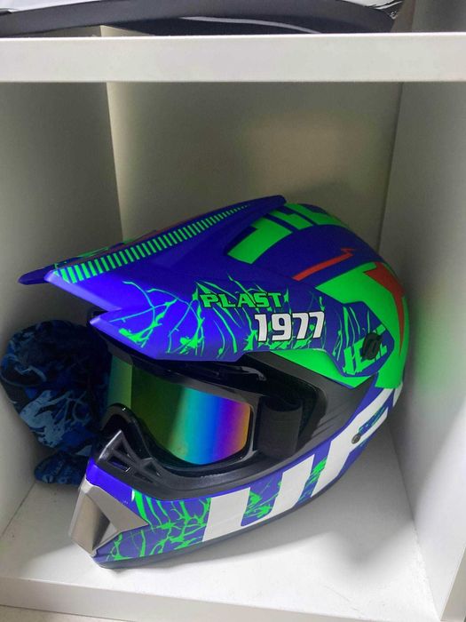 Casca off road/atv/enduro/Trotineta Electrica   +ochelari