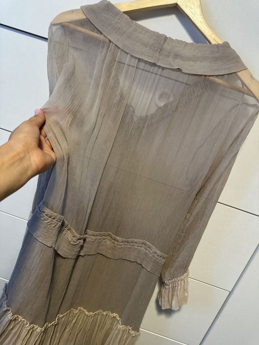 Rochie PNK casual din mătase naturală, S