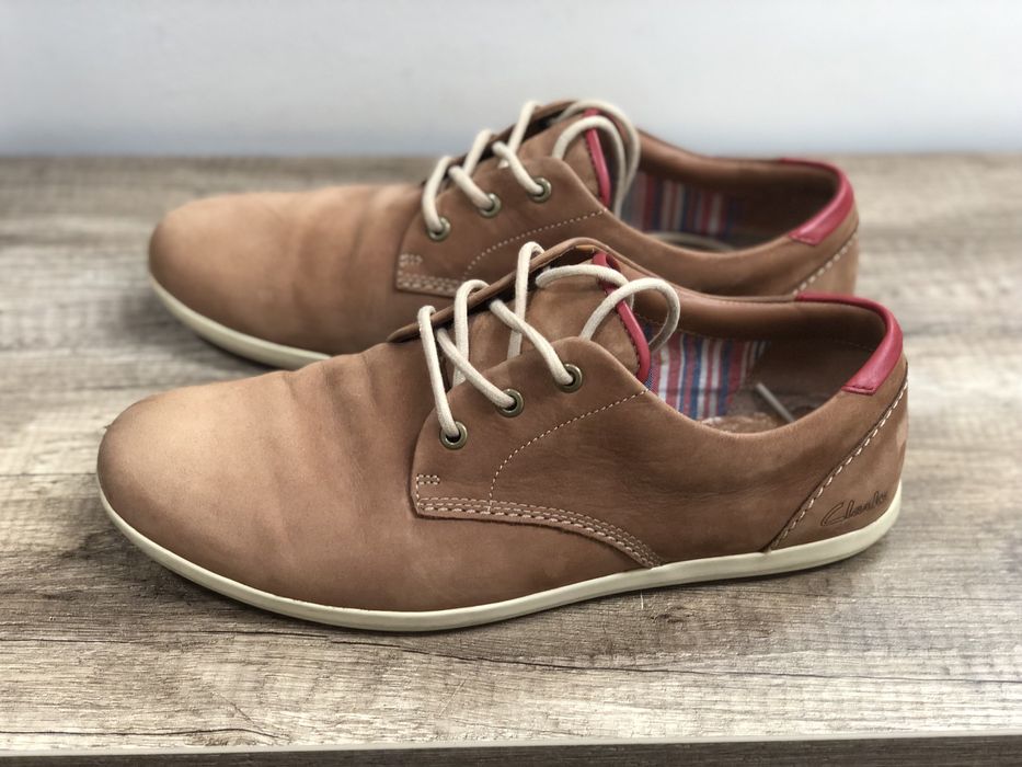 Обувки от естествен набук Clarks, номер 43