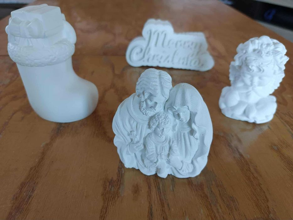 Красиви фигурки от молдове за Коледа, Великден и детски тържества