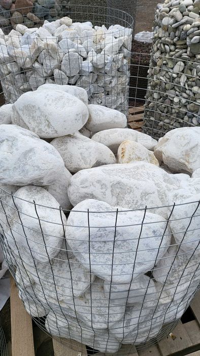 Мраморная крошка, галька, речная морская галька, камни для ландшафта