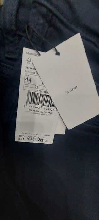 Blugi scurti barbati 32,34,36,Mango