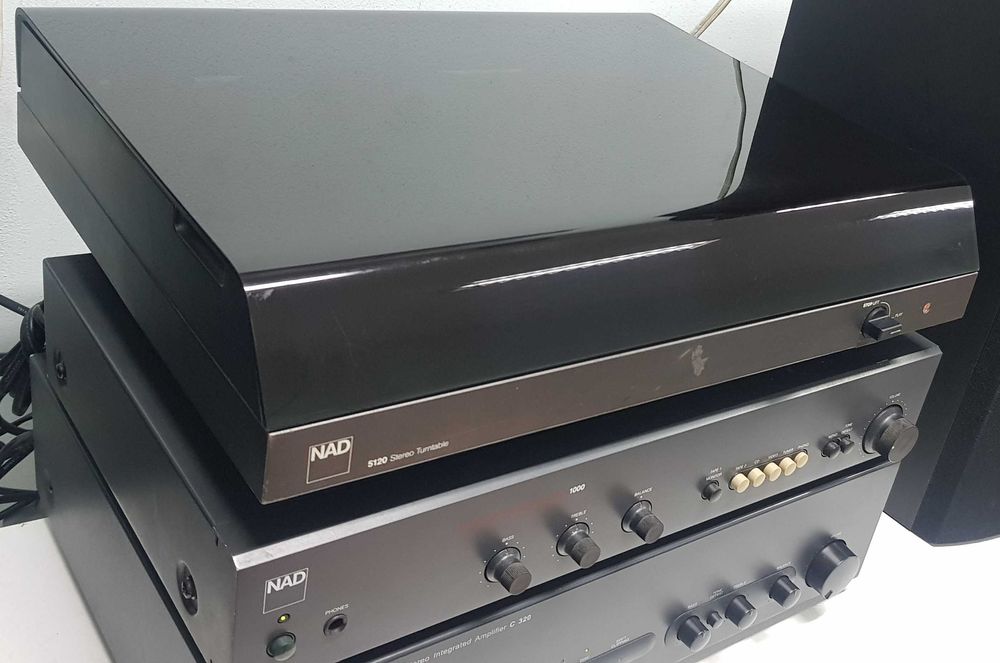 NAD 5120 pickup turntable vinil muzica vintage
