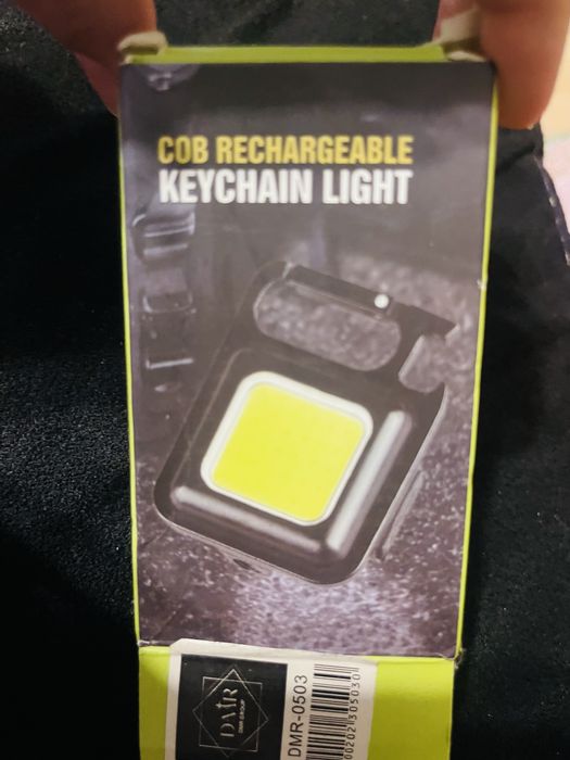 Осветителна лампа с клипс/държач. За раница, ключ и други.