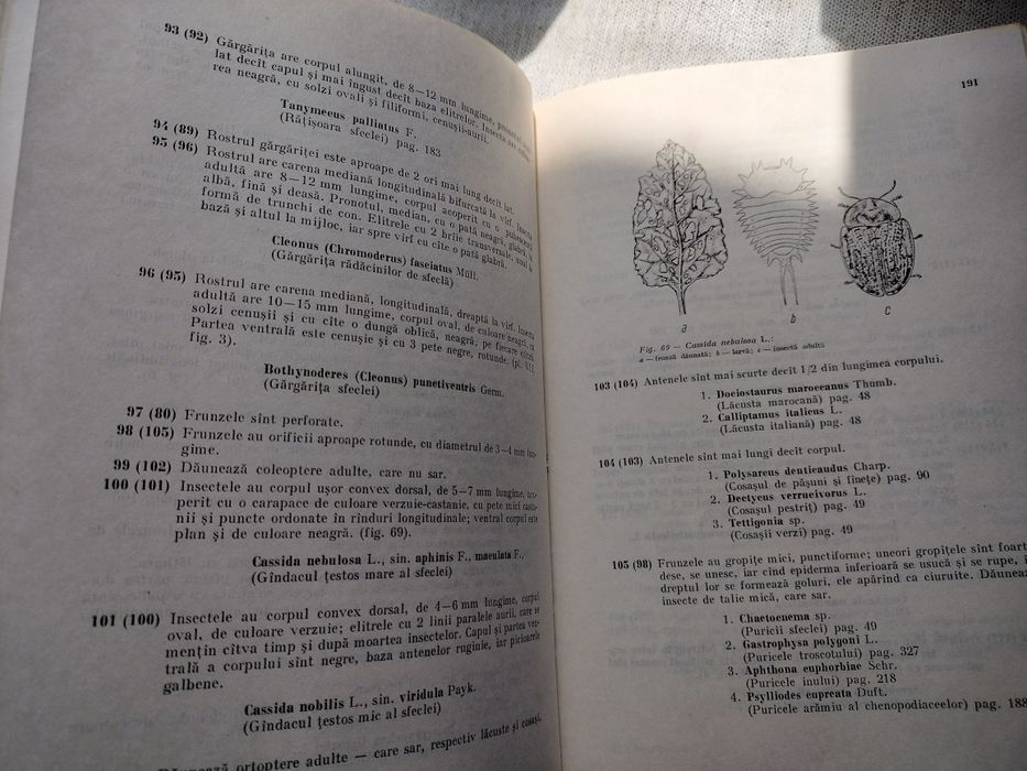 ^Determinator pentru recunoașterea dăunătorilor plantelor cultivate