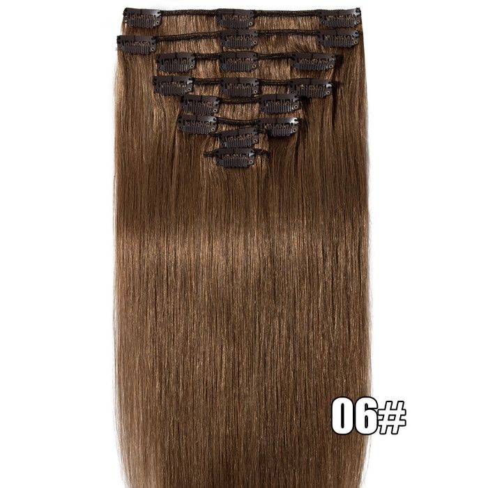 Славянска коса на клипс