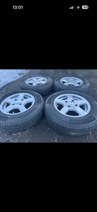 Баллоны новые комплект летних резин