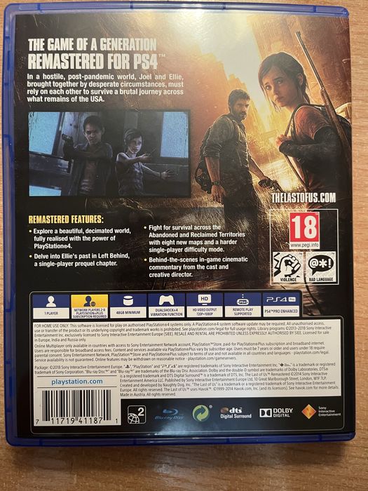 The last of us remastered