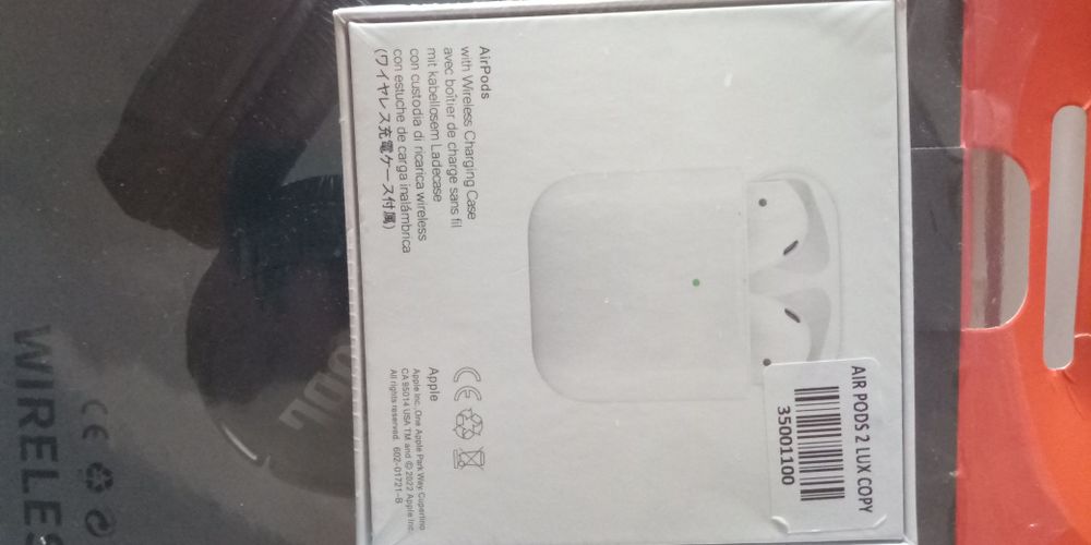 Наушники Apple AIR PODS 2 lux copy !!!