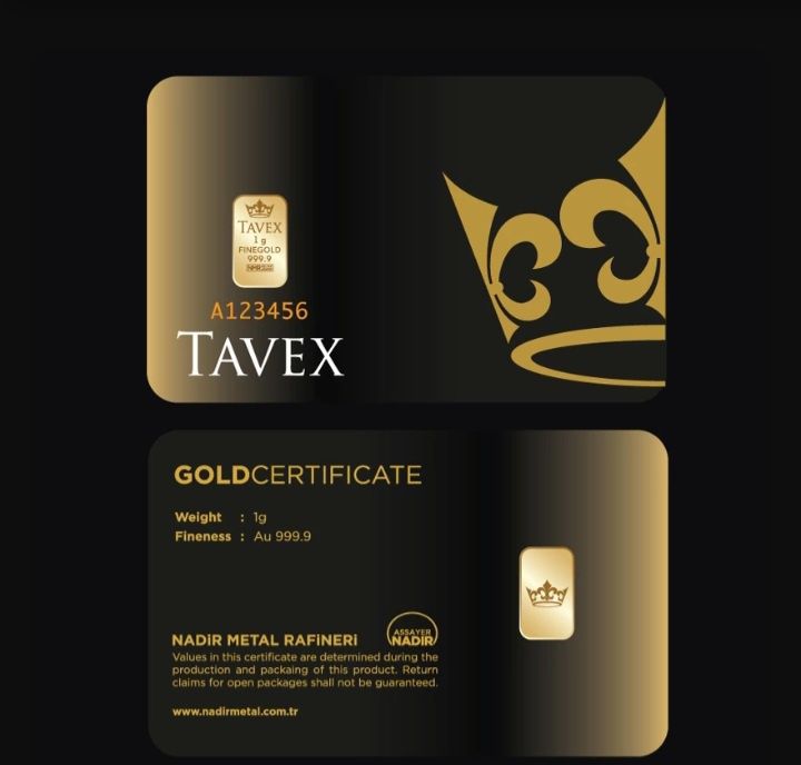 Lingou aur 1 gram tavex