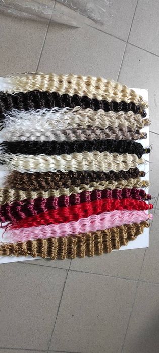 Разпродажба Къдрици ариел и океански вълни ,опашки