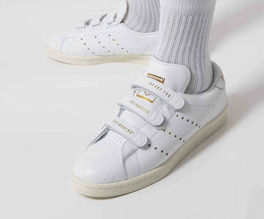 Оригинални кожени кецове * ADIDAS HUMAN MADE UNOFCL * EU 45 1/3