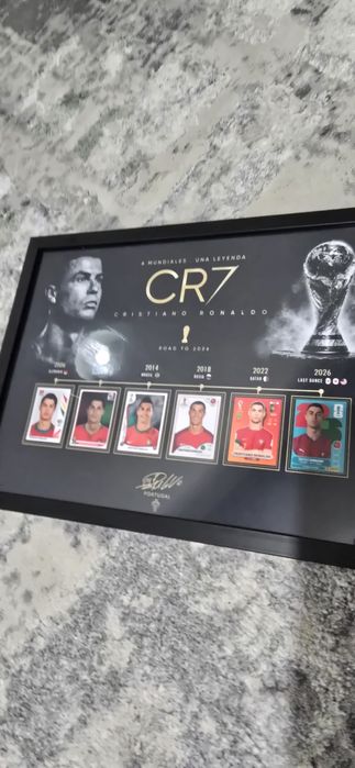 Poster tablou Cristiano Ronaldo cupa mondiala