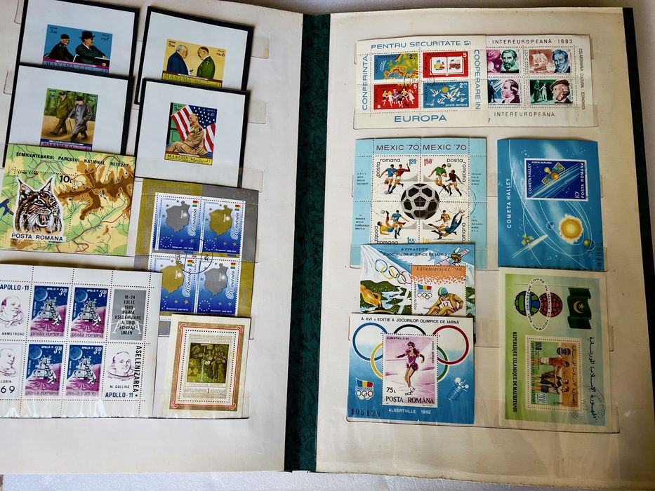 Clasor colite,timbre serii vechi.