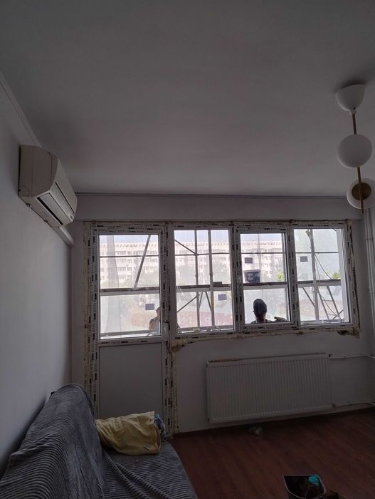 Ușă și geam din termopan