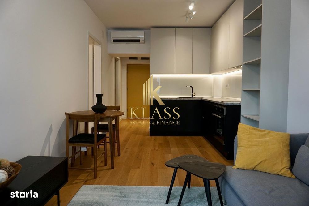Studio Modern cu Dormitor Separat | Aviatiei Park | Etaj 7 | Balcon |
