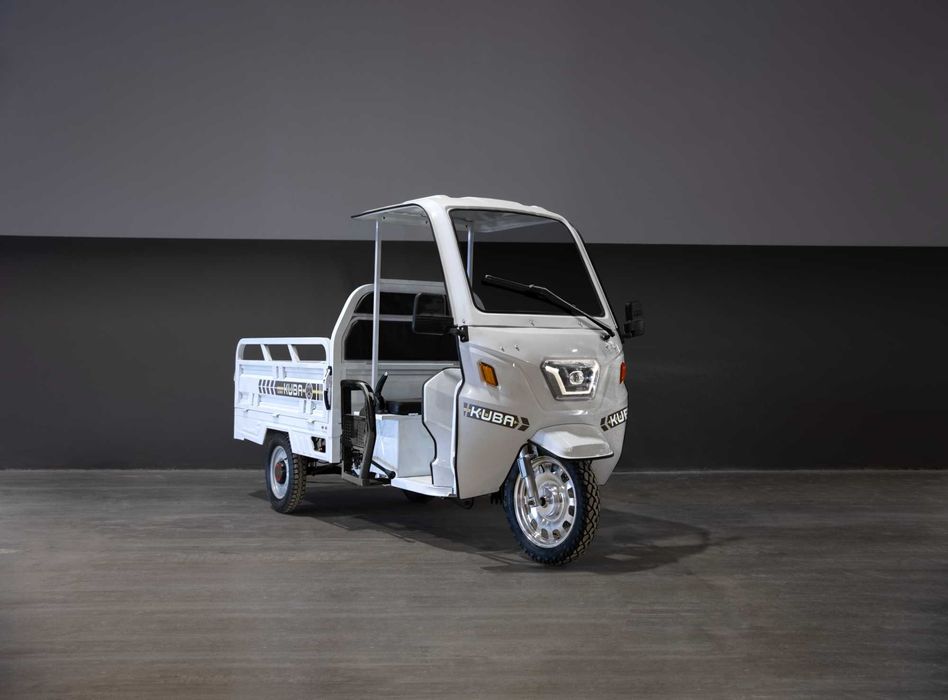 Triciclu cargo cu semicabina KUBA GL35000 full electric