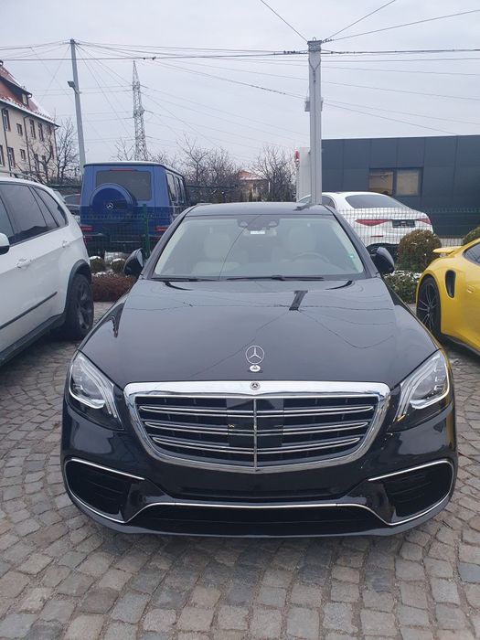 Facelift предна броня S63AMG за W222 Mercedes фарове решетка