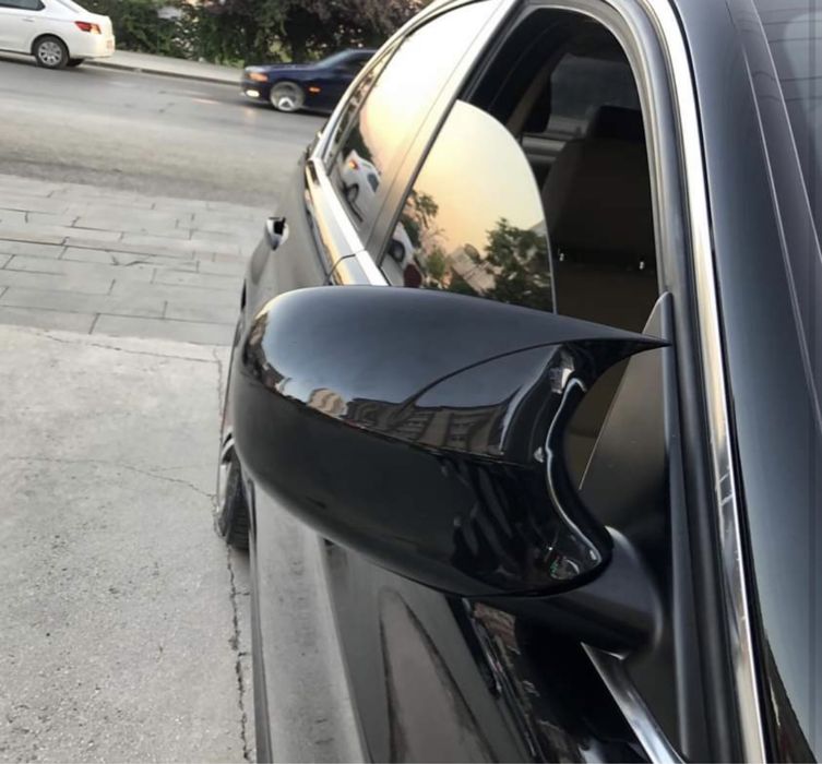 Carcase Capace Oglinzi BMW E90 E91 facelift lci Negru lucios