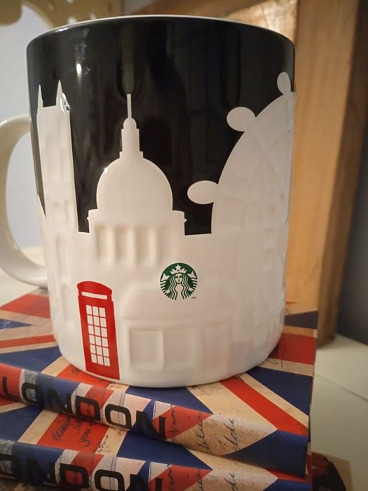 Оригинална голяма чаша за топли напитки Старбъкс от Лондон