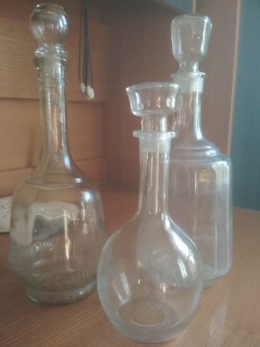 Графины СССР стекло.