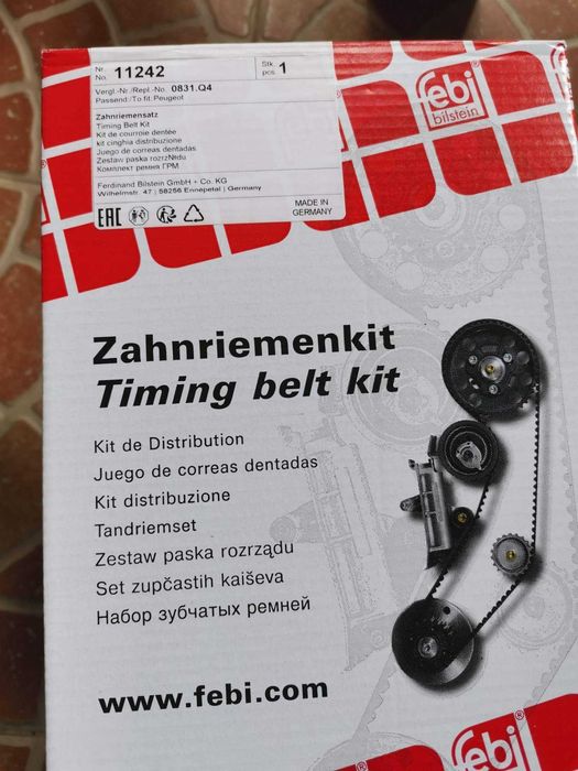 Set pompa apa + curea dintata FEBI BILSTEIN 45112