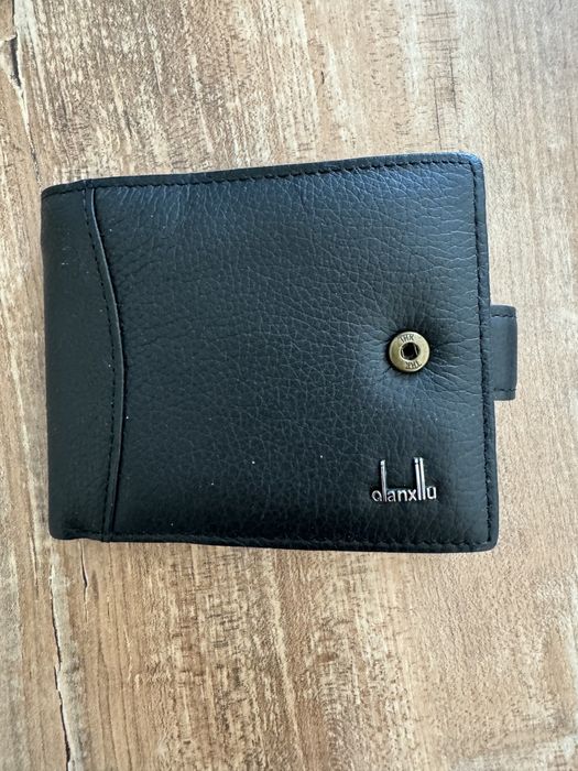 Portofel de Bărbați Eleganță Urbană - Negru, Material Sintetic, Nou