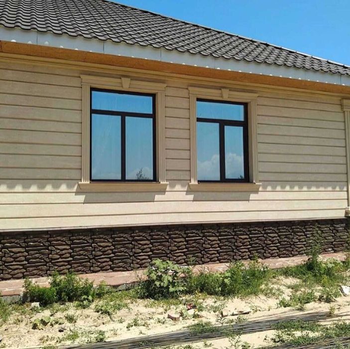 Лёгкие термопанели под травертин