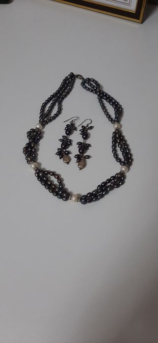 Бусы (колье), ожерелье из натуральных камней