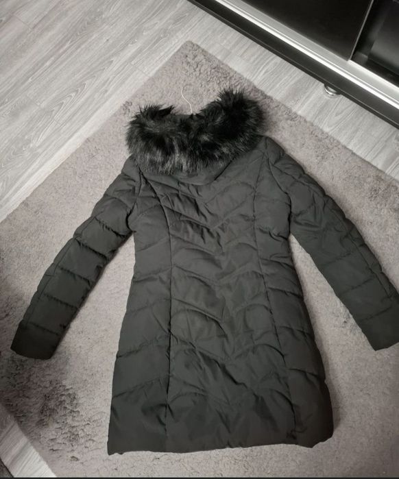 Geaca îmblănita  neagră