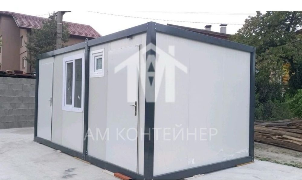 Жилищни контейнери,фургон офис Павилиони Монтаж на място