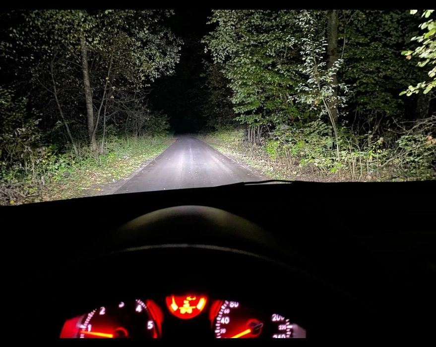 Leduri H7 500% Lumina Alba , Răcire integrata 6500k / 60W Super White