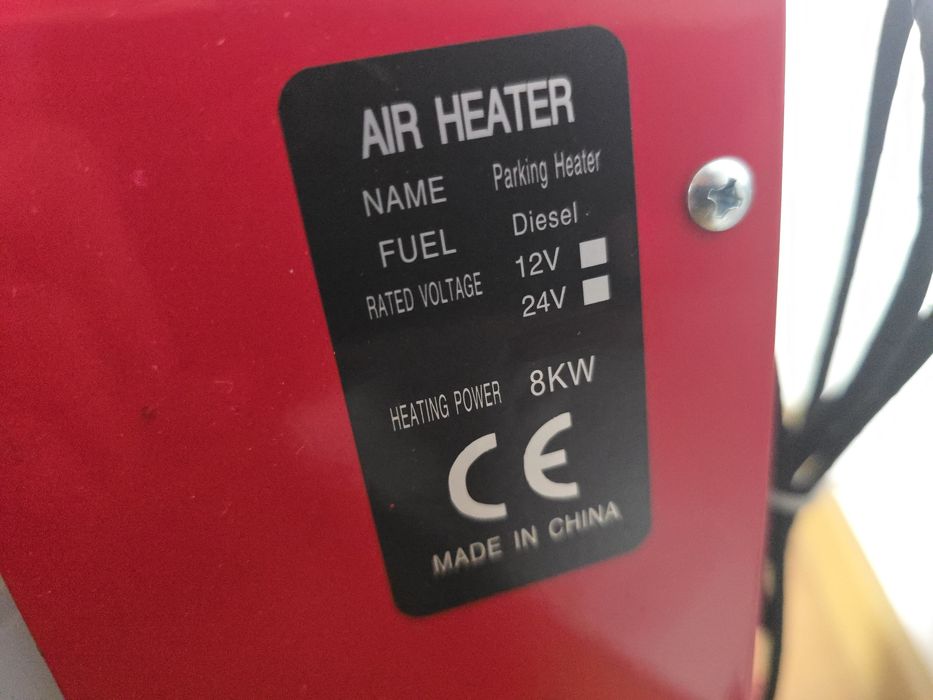 Sirocou portabil 8kw tip webasto incalzitor diesel auxiliar