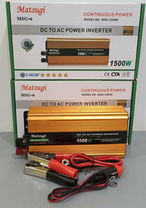 Инверторы 1000W, 1500W,2000W