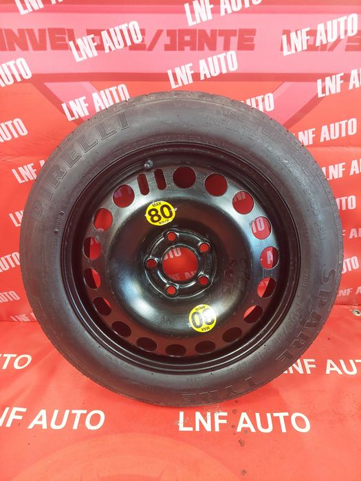 Roata Rezerva SLIM 5x110 - OEM Opel Astra H / Zafira / Vectra SAAB