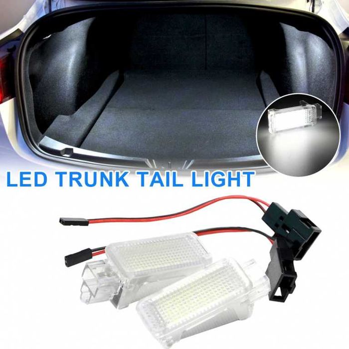Lampi LED portiere portbagaj picioare torpedou  Vw Audi Skoda Seat