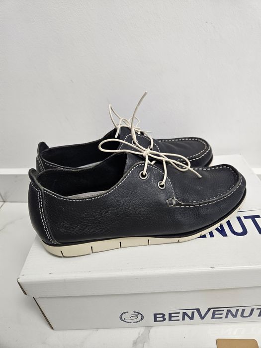 Pantofi casual vară piele naturală Bigotti mocasini