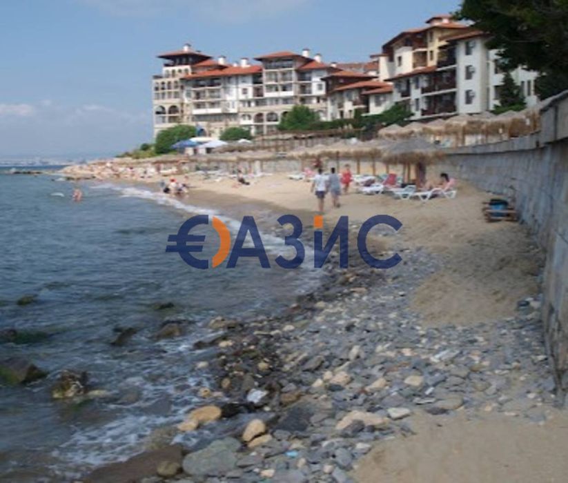 Студио, завършено "до ключ", в елитния комплекс "Сатурн", на 200 м от морето, Свети Влас, 35.09 кв. м, #34207340