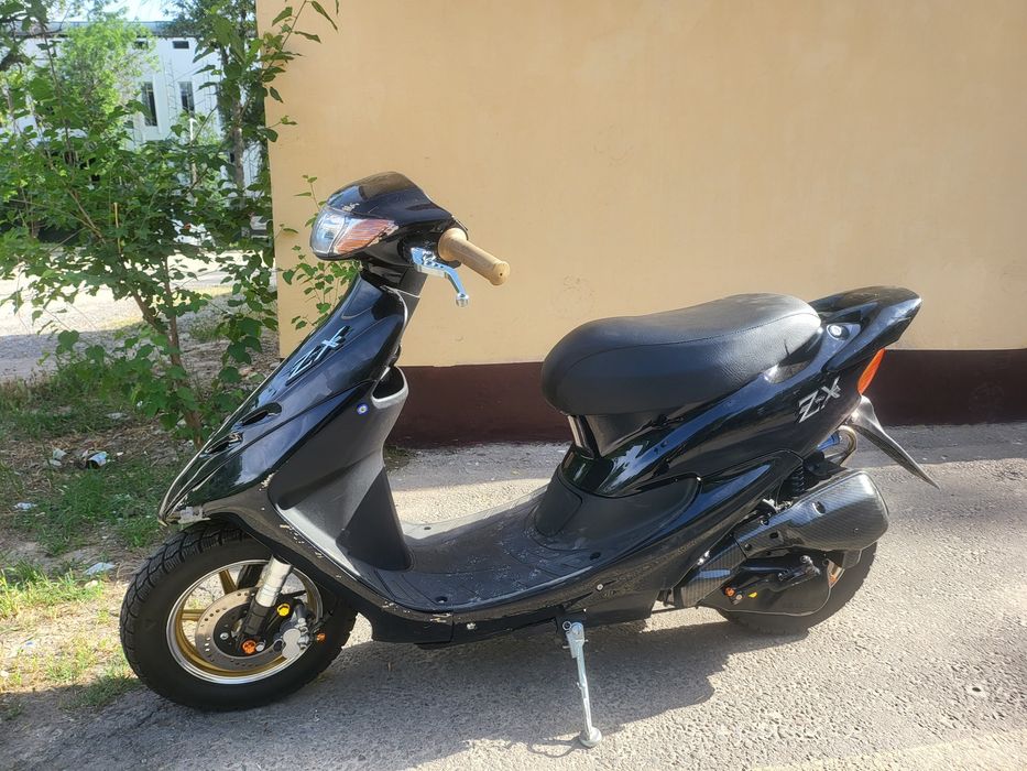 Honda Dio ZX35 Тёмно-синий хамелеон