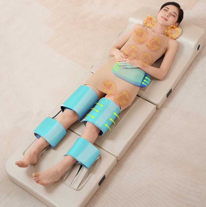 Массажная кресло - матрас. Роликовый и воздушный пресс массажер.