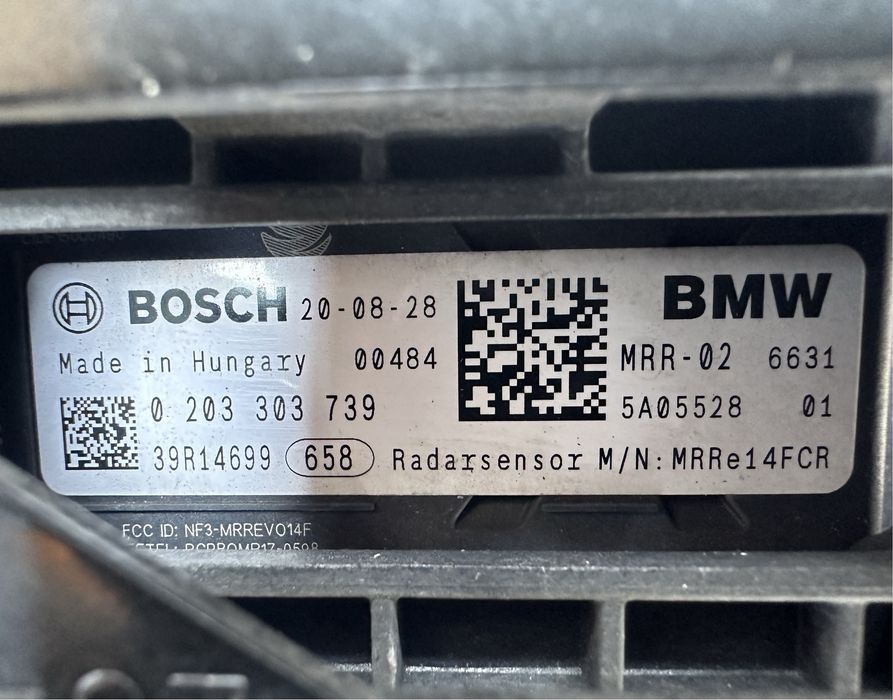 Distronic / Acc / Blind assist BMW Seria 1 2 3 4 5 6 7 X3 X4 X5 X6 X7